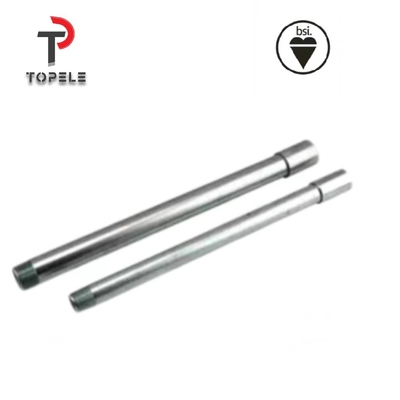 Small BS4568 Conduit Coupling Steel Galvanized Customized For Chile Market