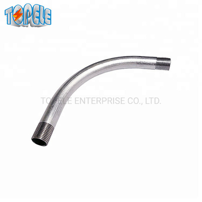 Rigid Conduit 90 Degree Elbow IEC61386 20mm-110mm Hot DIP Galvanized