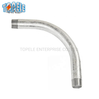 Rigid Conduit 90 Degree Elbow IEC61386 20mm-110mm Hot DIP Galvanized