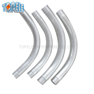 Rigid Conduit 90 Degree Elbow IEC61386 20mm-110mm Hot DIP Galvanized