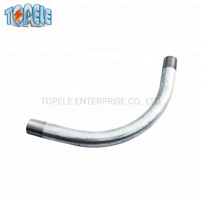 Rigid Conduit 90 Degree Elbow IEC61386 20mm-110mm Hot DIP Galvanized