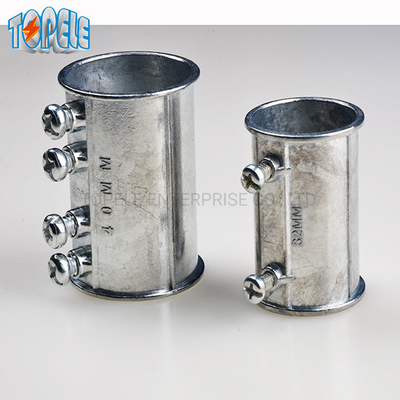 Set Screw Type EMT Conduit Fittings 25mm EMT Coupling IEC 61386