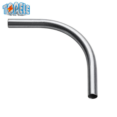 IEC 61386 EMT Conduit Fittings 90 Degree Elbow Galvanized / Eletro Galvanized