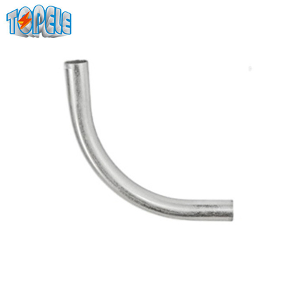 IEC 61386 EMT Conduit Fittings 90 Degree Elbow Galvanized / Eletro Galvanized