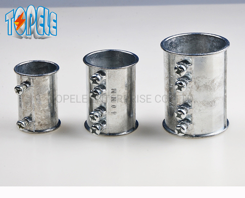 IEC 61386 Zinc Die Cast Set Screw EMT Coupling 20mm 25mm