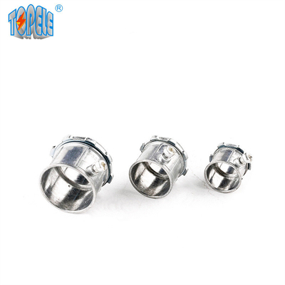 25mm 32mm IEC 61386 Emt Connector Set Screw Type Silver Zinc