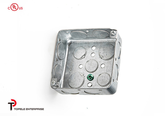 0.6mm, 0.8mm Thickness 4”X2” Square / Octagonal Handy Box, Electrical Boxes And Covers