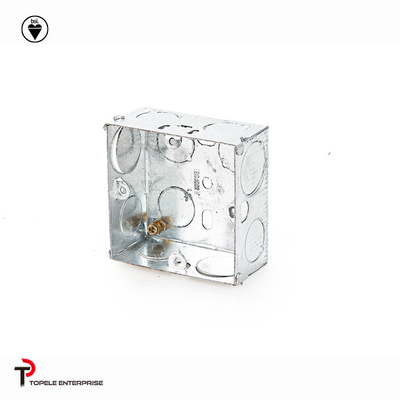 BS GI Electrical One Gang /Two Gang Switch And Socket Box/EXTENSIONS BOX, Electrical Boxes And Covers