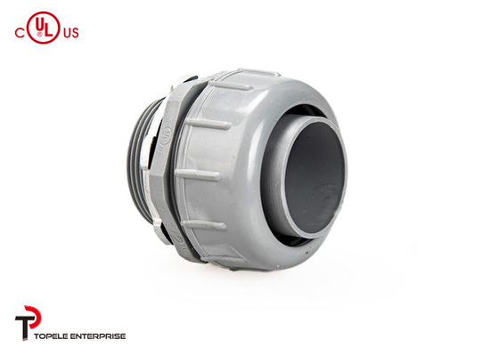Liquidtight Nonmetallic Straight PVC Conduit Fitting Connector 1/2 In.