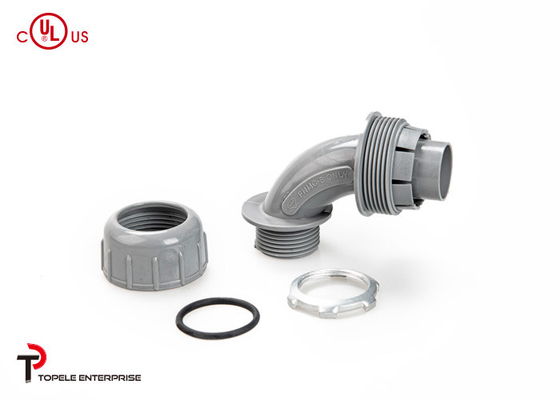 1/2 To 2 Inch PVC Plastic Non Metallic Connectors Flexible Conduit And Fittings