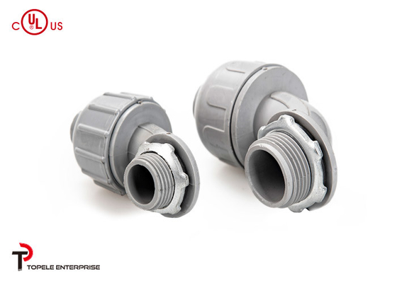 1/2 To 2 Inch PVC Plastic Non Metallic Connectors Flexible Conduit And Fittings
