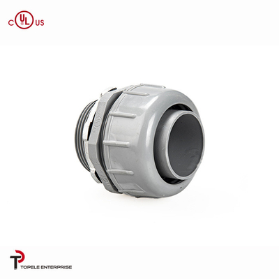 1/2&quot; 3/4&quot; 1&quot; Liquid Tight Flexible Conduit Straight Connector With PVC