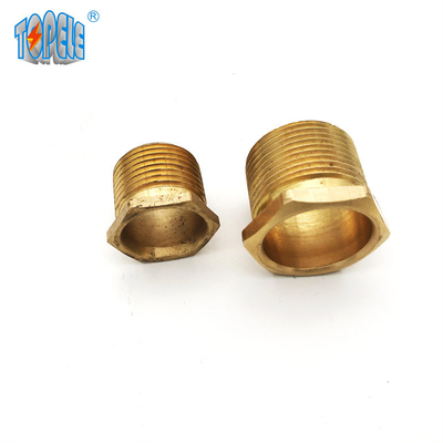 Long / Short Type Male Threaded Brass Hexagon Bush 15mm 20mm 25mm