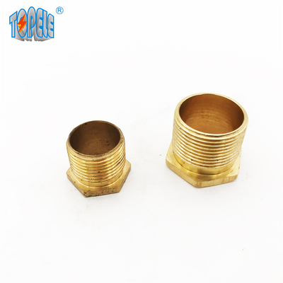 Long / Short Type Male Threaded Brass Hexagon Bush 15mm 20mm 25mm