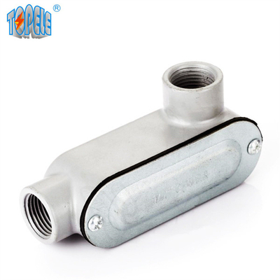 Lr/Ll/C/T/Lb Threaded Rigid Aluminum Conduit Body With Cover