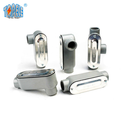 Lr/Ll/C/T/Lb Threaded Rigid Aluminum Conduit Body With Cover