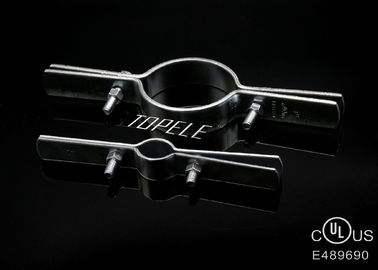 Zinc Plated Riser Pipe Clamp with Bolt, Pipe Holder UL Standard