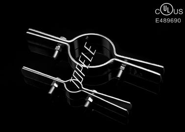Custom Steel Pipe Clamps For Mount EMT Rigid Conduit , 1/2 Inch To 6 Inch Size