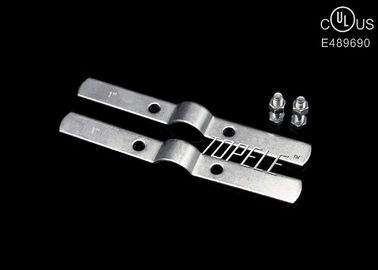 Custom Steel Pipe Clamps For Mount EMT Rigid Conduit , 1/2 Inch To 6 Inch Size