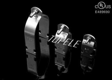 UL Compliant Galvanized Strut Channel Clamps / Strut Pipe Clamps For EMT Conduit