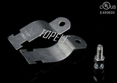 UL Compliant Galvanized Strut Channel Clamps / Strut Pipe Clamps For EMT Conduit