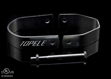 U Shape Adjustable Clevis Pipe Hanger Zinc Plated For Suspension Wires