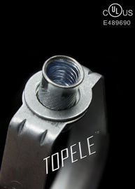 UL Customized Steel Pipe Clamps For Suspending Insulated Pipe , Vertical Adjustment