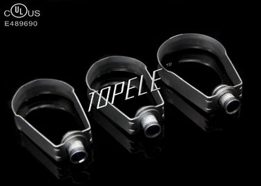 UL Customized Steel Pipe Clamps For Suspending Insulated Pipe , Vertical Adjustment