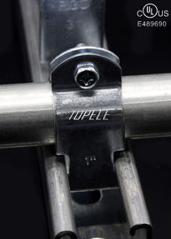 Multiple Size Galvanized Pipe Hangers With One Steel Nut / Bolt , Silver Color