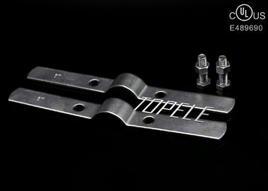 UL Certificate Stainless Steel Riser Clamps For Pipe Support , Metal Pipe Clamps
