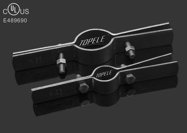 UL Compliant Riser Pipe Clamp / Custom Metal Pipe Clamps For Copper Tubing