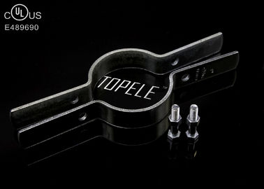 UL Compliant Riser Pipe Clamp / Custom Metal Pipe Clamps For Copper Tubing
