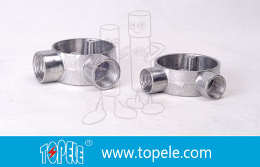TOPELE 25MM Hot-Dipped Galvanized Aluminum Junction Box / Metal Conduit Box With BS4568 Standards/