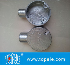 One Way Terminal Electrical Emt Fittings Conduit Circular Junction Box