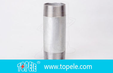1 / 2&quot;- 2&quot; Electrical Galvanized Rigid Electrical Conduit Nipple  Fittings