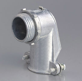 Zinc Angle Flexible Squeeze Connector with various flexible hoses
