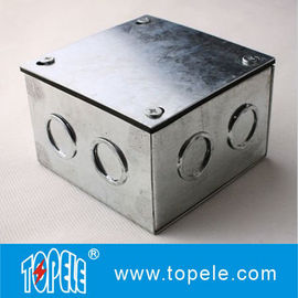 Steel Electrical Conduit Square Junction Box,Metal Enclosure Outdoor box Electrical Boxes And Covers
