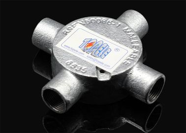 3/4”or 1”  Channel Inspection Elbow Tee Circular malleable iron Junction Box For Rigid Conduit