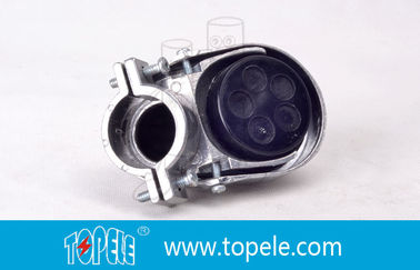 4 Inch EMT Conduit And Fittings Aluminum Threaded / Clamp Entrance Cap