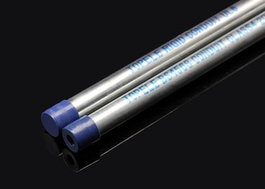 BS 4568 / BS 31 Hot Dip Galvanized Metal Conduit Pipe With Screwed Ends And Caps