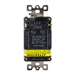 20Amp GFCI Outlet 125 Volt Weather Resistant Receptacle Indicator With LED Light
