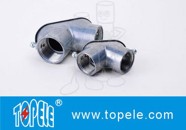 EMT Conduit And Fittings Zinc Die Cast Set-screw EMT Pull Elbows With Gasket