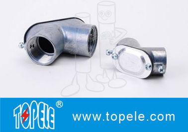 EMT Conduit And Fittings Zinc Die Cast Set-screw EMT Pull Elbows With Gasket
