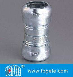 Zinc Plated Steel   , electrical connector Pipe Fittings EMT Coupling 1/2 Inch To 4 Inch