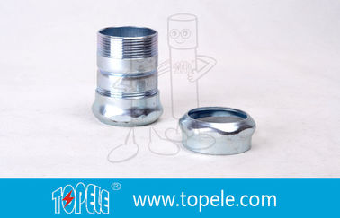 Zinc Plated Steel   , electrical connector Pipe Fittings EMT Coupling 1/2 Inch To 4 Inch