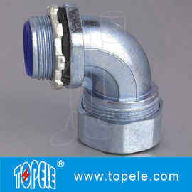Liquid tight Flexible Conduit And Fittings steelConnector 90 Degree Angle