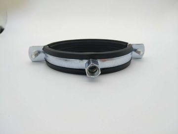 Heavy Duty Pipe Clamp EMT Conduit And Fittings With Rubber Epdm Two Side Screws