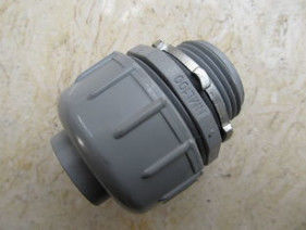 PVC Straight Nonmetallic Flex Conduit Fittings Liquid Tight Connectors CUL Approval