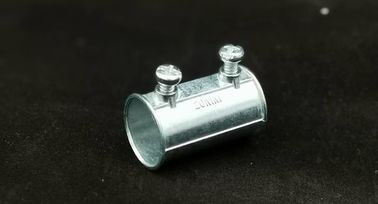 Small BS4568 Conduit Coupling Steel Galvanized Customized For Chile Market