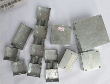 1.2mm Switches Rectangular Electrical Boxes And Covers IP55 Protection Level